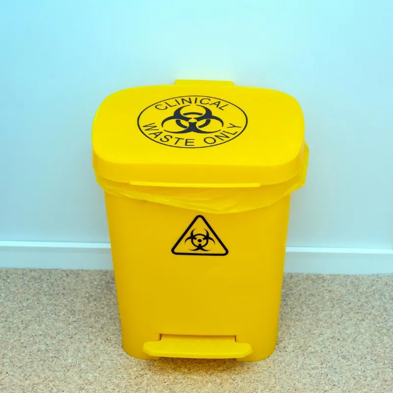 Destinação adequada de resíduos sólidos