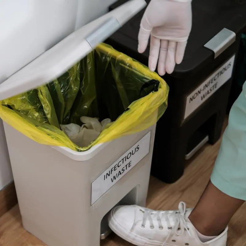 Destinação final de resíduos químicos