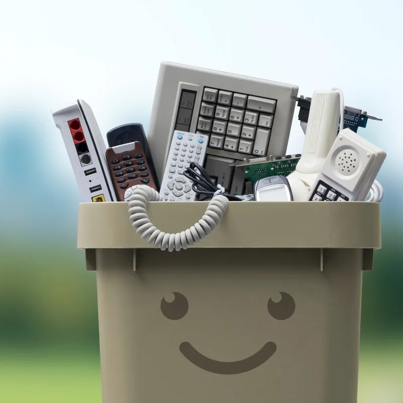 Gestão de resíduos recicláveis